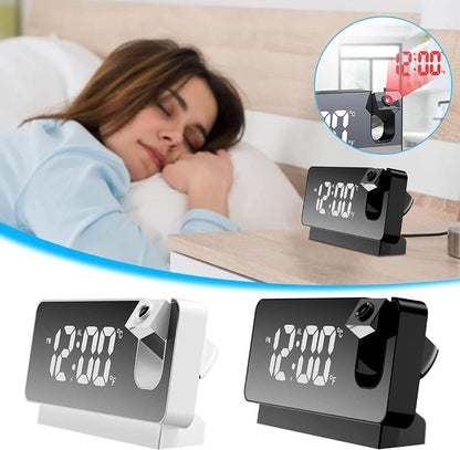 Skorter | Ceiling Projector - Alarm Clock With Large Projector
