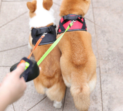 Skorter | PROPET DUO – Dual Retractable Dog Leash with LED Flashlight
