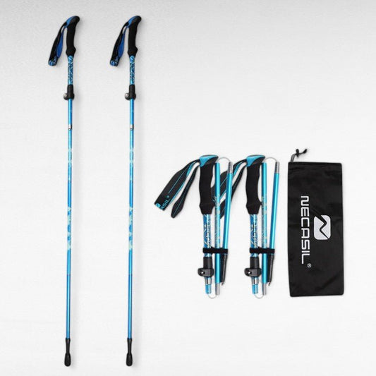 Skorter | Ergonomic Trekking Poles | Ultra-Light, Adjustable & Anti-Slip Grips for Hiking, Trekking & Backpacking Adventures