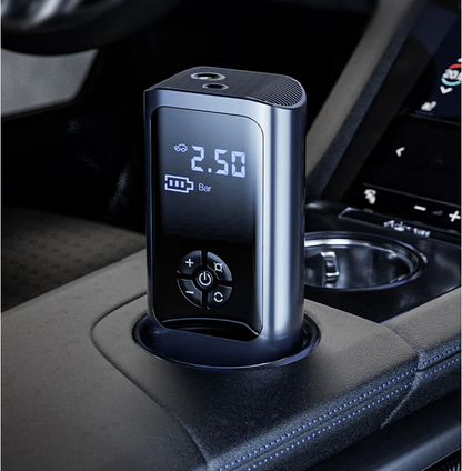 Skorter | PowerPump trådlös luftkompressor – 150 PSI däckpump med digital display och LED