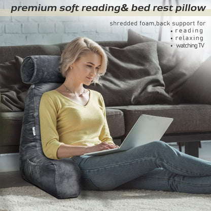 Reading Bed Pillow with Arms - SKØRTER
