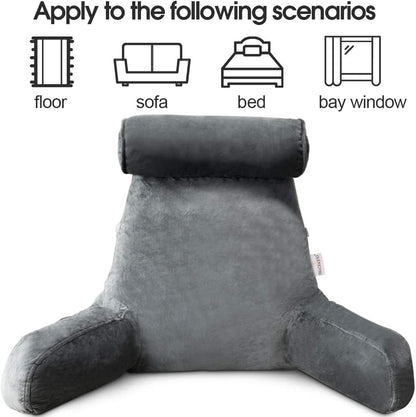 Reading Bed Pillow with Arms - SKØRTER