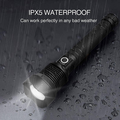Skorter | Rechargeable LED flashlights 90000 lumen