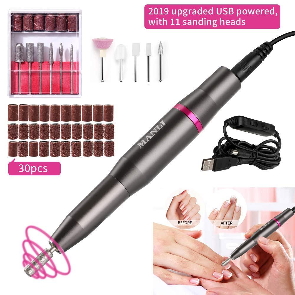 Skorter | Rechargeable Nail Drill Kit with 2000mAh Phone Power Bank