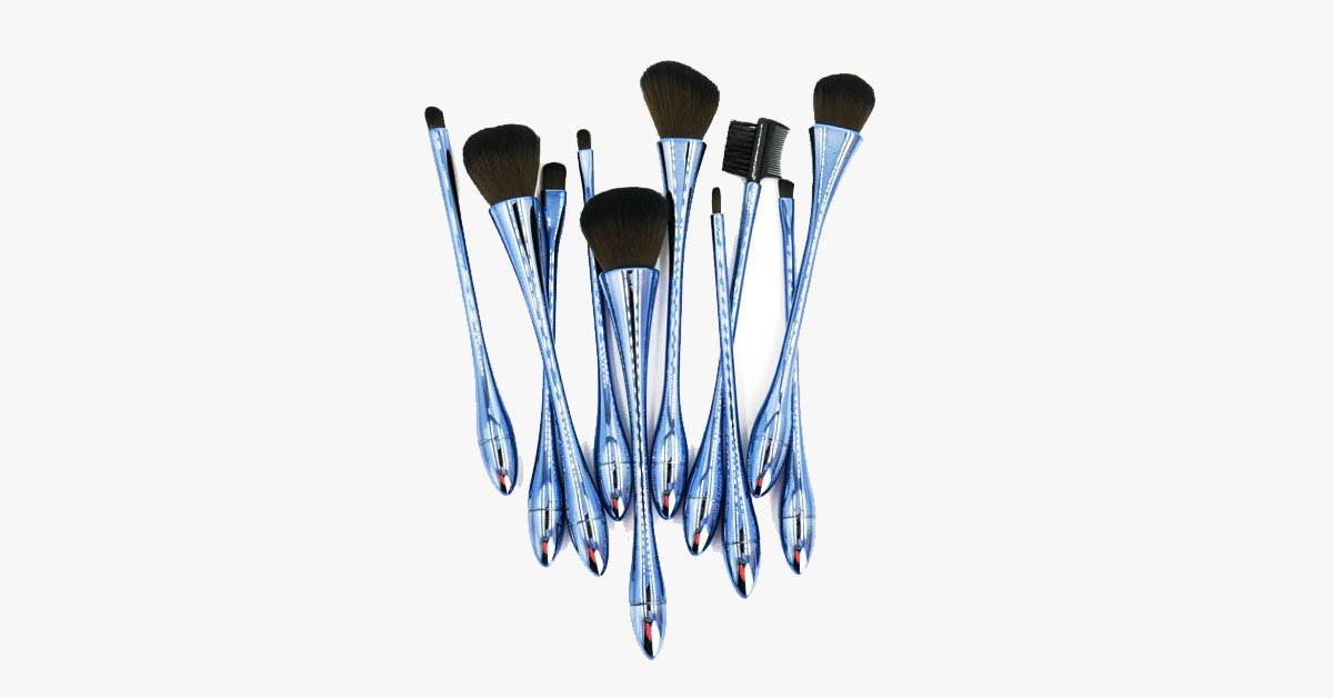 Skorter | 10-piece hourglass brush set