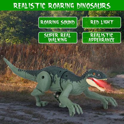 Skorter | Remote-Controlled Dinosaur with 3D Eye Roaring Sounds for 3-12 Years Old