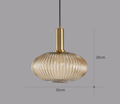 Skorter | Retro Glass Pendant Lamp - ColorVibe