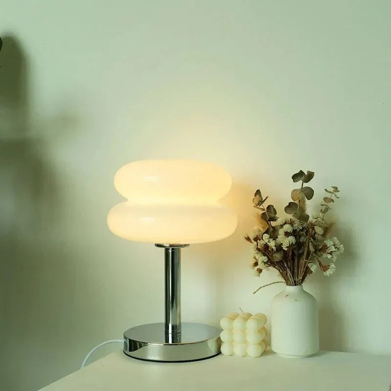 Skorter | Retro Macaron Table Lamp made of colored glass