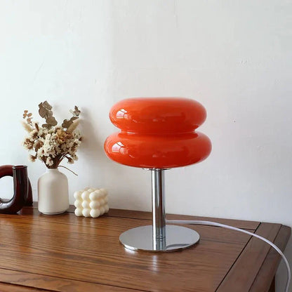 Skorter | Retro Macaron Table Lamp made of colored glass