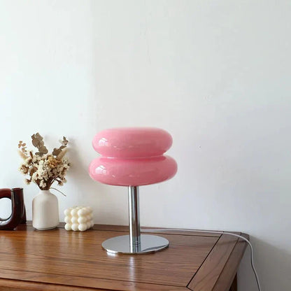 Skorter | Retro Macaron Table Lamp made of colored glass