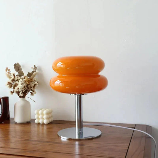 Skorter | Retro Macaron Table Lamp made of colored glass