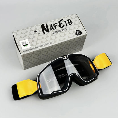 Skorter | RETRO RIDE GOGGLES – Vintage Motorcycle Eyewear with 100% UV Protection