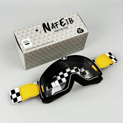 Skorter | RETRO RIDE GOGGLES – Vintage Motorcycle Eyewear with 100% UV Protection