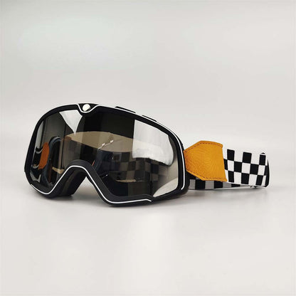 Skorter | RETRO RIDE GOGGLES – Vintage Motorcycle Eyewear with 100% UV Protection