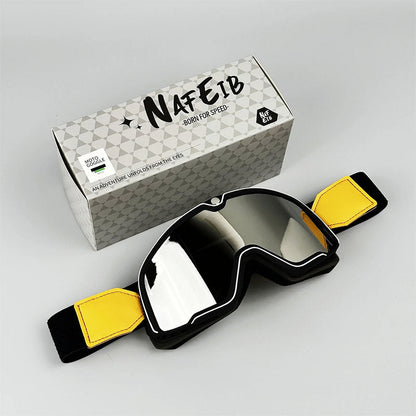 Skorter | RETRO RIDE GOGGLES – Vintage Motorcycle Eyewear with 100% UV Protection