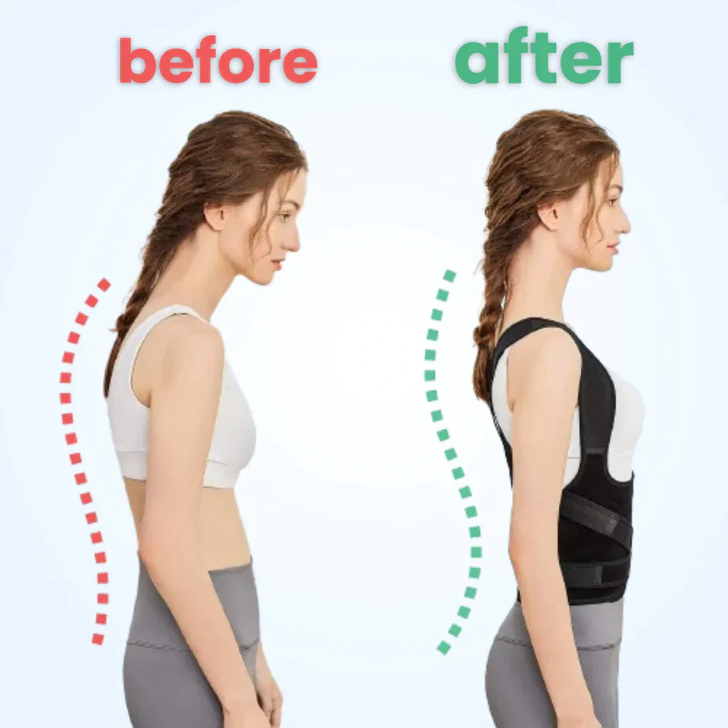 Skorter | Back Posture Corrector | Adjustable, Breathable Design for Men & Women to Improve Posture and Reduce Back Pain