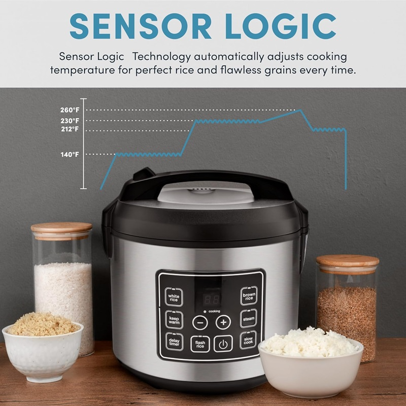 Skorter | 20-Cup Multifunctional Digital Rice Cooker