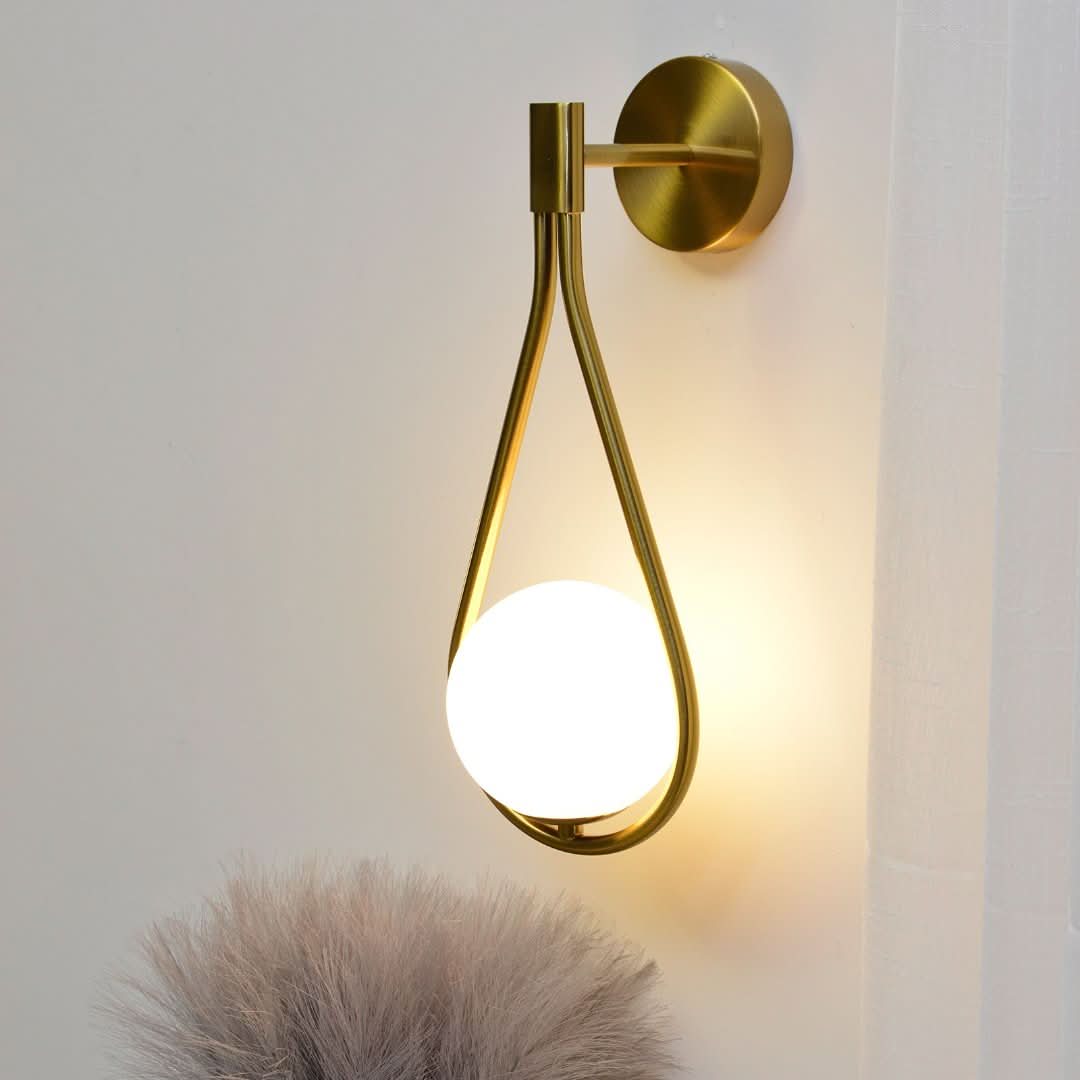 Skorter | Riva | Gold Design Wall Lamp