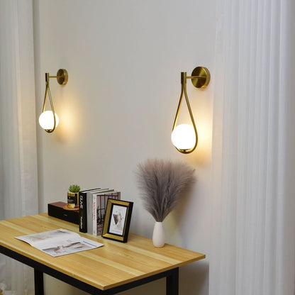 Skorter | Riva | Gold Design Wall Lamp