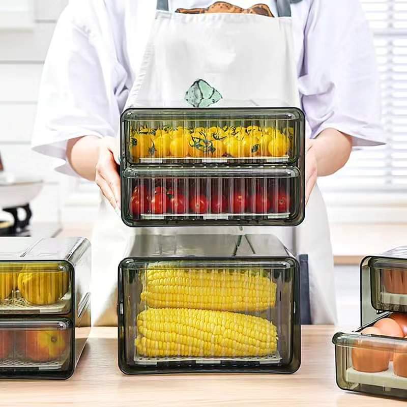 Skorter | Double Layer Refrigerator Container