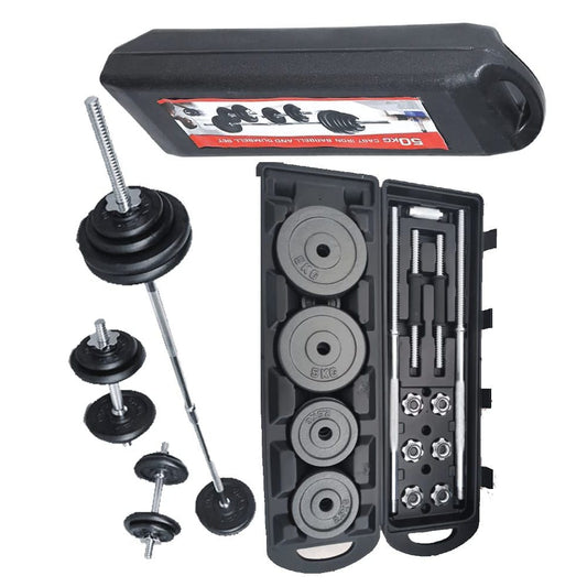 Skorter | 50kg/York Barbell and Dumbbell Sets