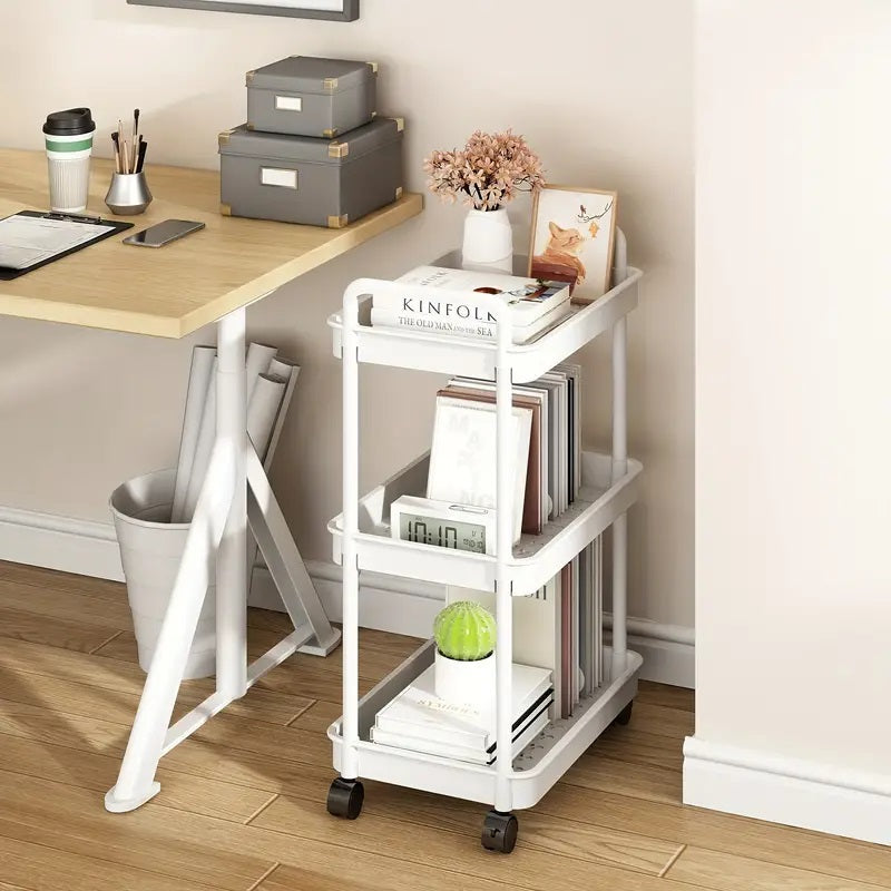 Skorter | 3-Tier Multifunctional Rolling Cart with Wheels