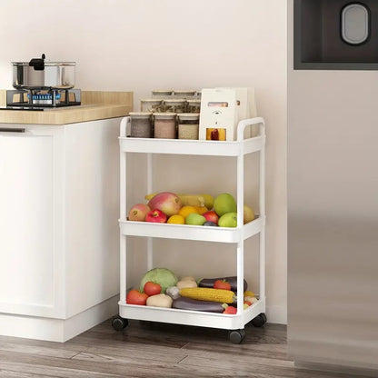 Skorter | 3-Tier Multifunctional Rolling Cart with Wheels