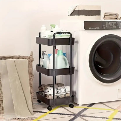 Skorter | 3-Tier Multifunctional Rolling Cart with Wheels