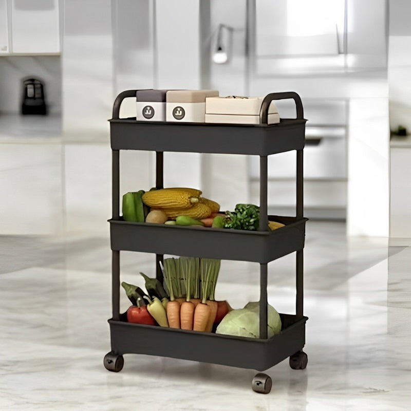 Skorter | 3-Tier Multifunctional Rolling Cart with Wheels