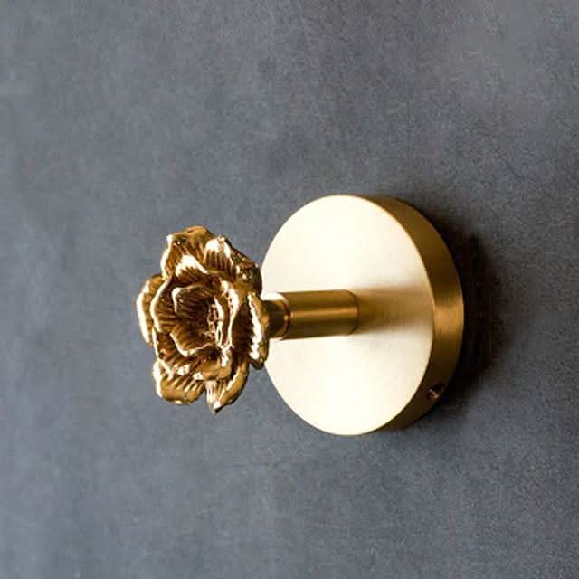 Skorter | Brass Animal Wall Hook Rack Gold Accents