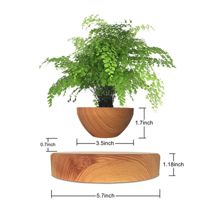 Rotating Levitation Floating Plant Pot - SKØRTER