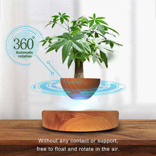 Rotating Levitation Floating Plant Pot - SKØRTER