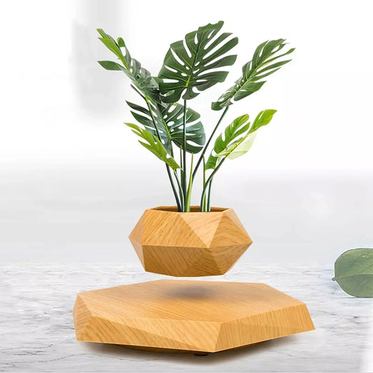 Rotating Magnetic Levitation Flower Pot - SKØRTER