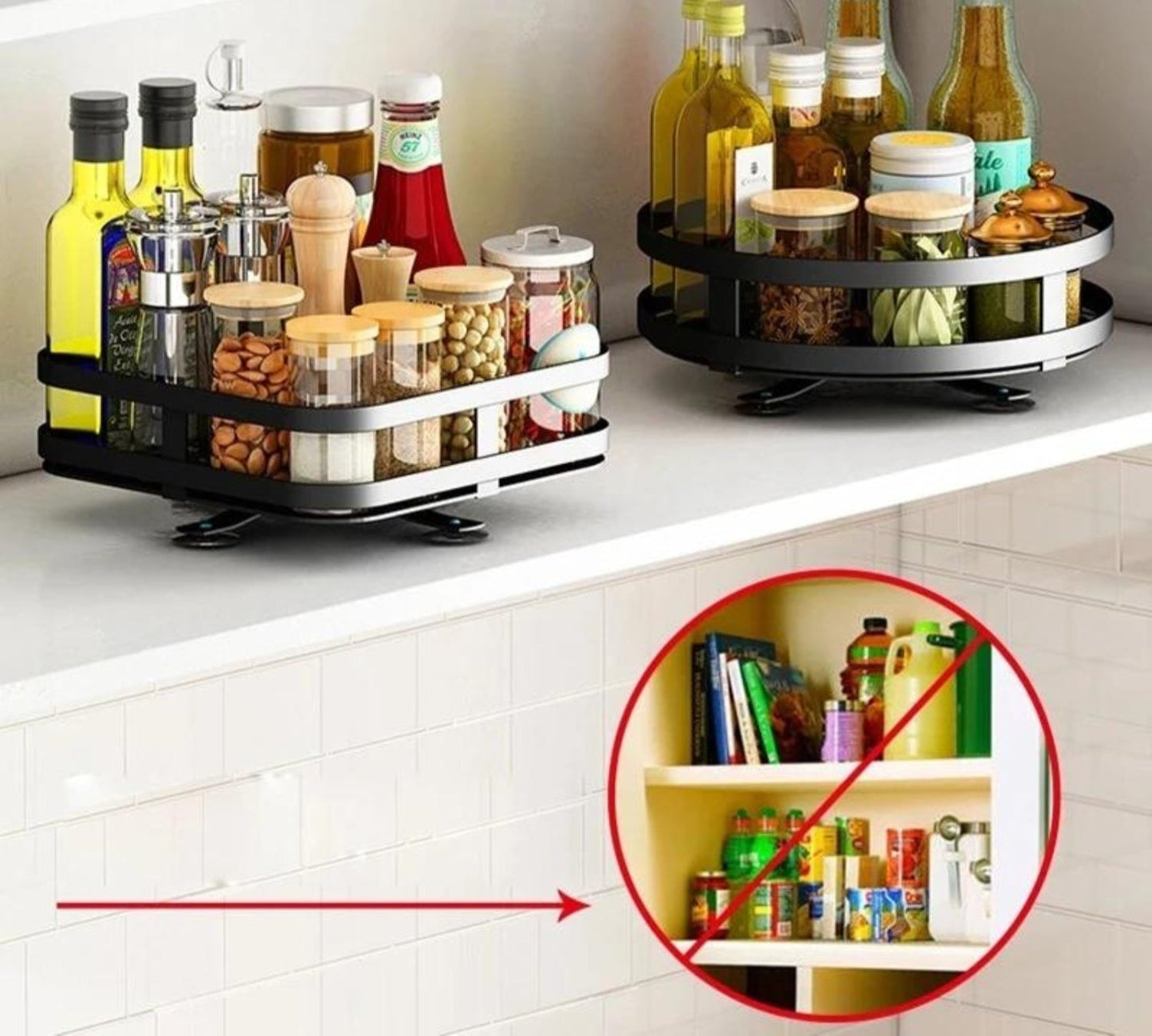 Skorter | Rotating Storage Rack - TwistRack 360°