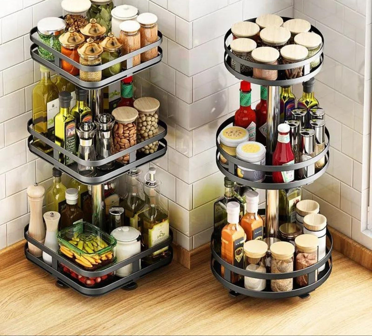 Skorter | Rotating Storage Rack - TwistRack 360°