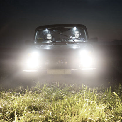 Skorter | Round LED Headlight Halo Angel Eyes for Jeep Wrangler