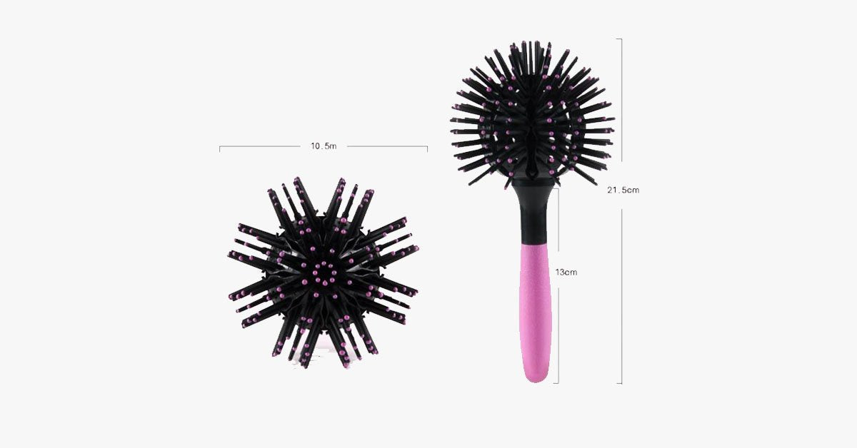Skorter | 360 spherical styling curl hair comb