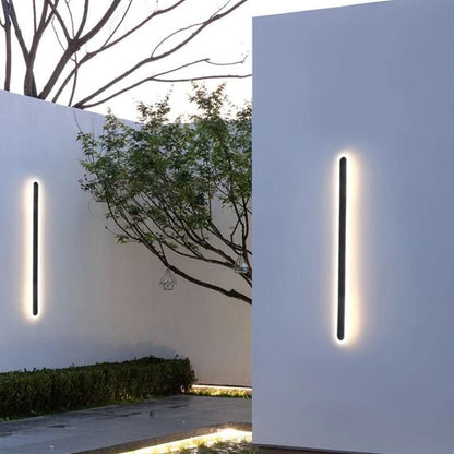 Skorter | Rounded Edge Aluminum LED Outdoor Wall Light