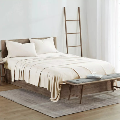 Skorter | 4-piece set: Kathy Ireland 300 thread count 100% bamboo sheet set