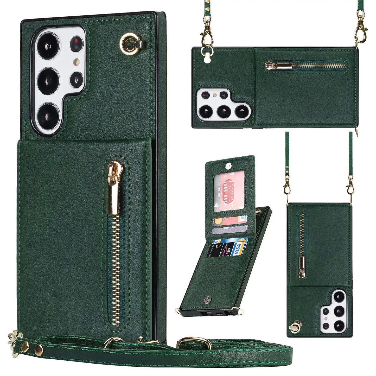 Skorter | 3in1 Phone Case with Card and Coin Pocket Crossbody Bag