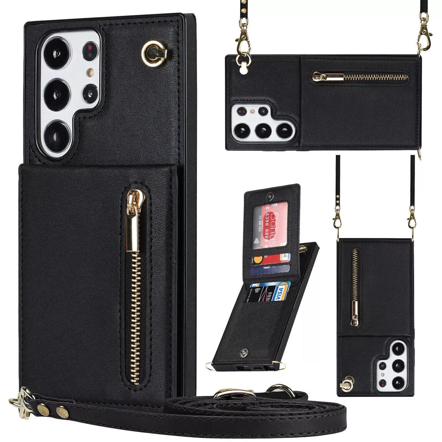 Skorter | 3in1 Phone Case with Card and Coin Pocket Crossbody Bag