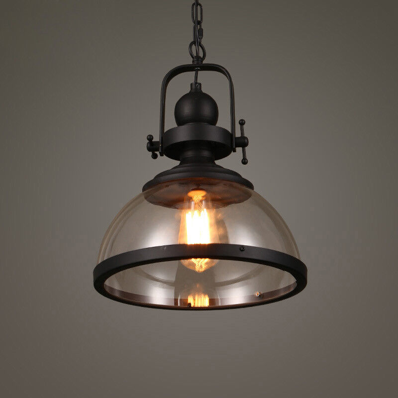 Skorter | Antique Glass Iron Retro Industrial Chandelier Pendant Ceiling Lights