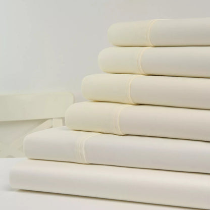 Skorter | 6-piece set: Kathy Ireland 1200 thread count cotton rich sheet set