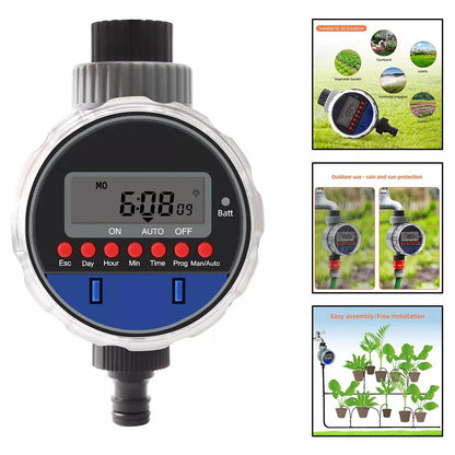 Skorter | Digital irrigation clock with LCD display – Automatic garden irrigation for plants