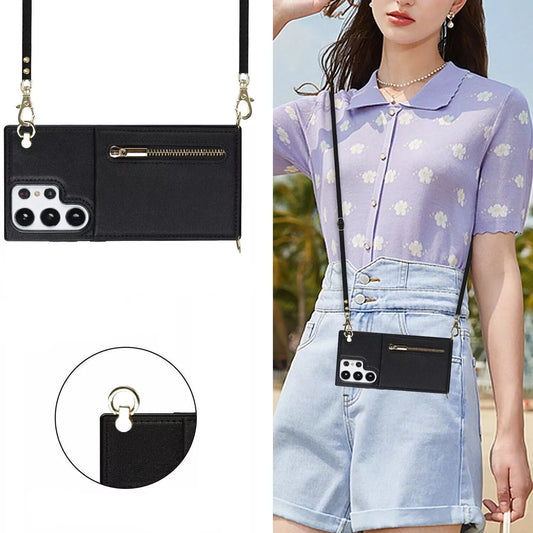 Skorter | 3in1 Phone Case with Card and Coin Pocket Crossbody Bag