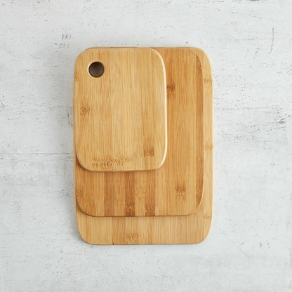 Skorter | Bamboo Cutting Board Set – 3-Piece Sustainable Cutting Boards for Kitchen