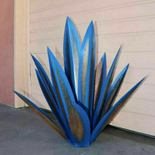 Skorter | Eternal Agave – Handcrafted Rust-Proof Metal Garden Sculpture for Indoor & Outdoor Decor