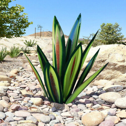 Skorter | Eternal Agave – Handcrafted Rust-Proof Metal Garden Sculpture for Indoor & Outdoor Decor