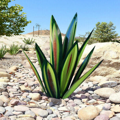 Skorter | Eternal Agave – Handcrafted Rust-Proof Metal Garden Sculpture for Indoor & Outdoor Decor
