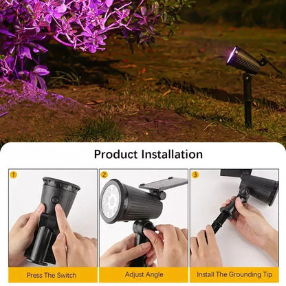 Skorter | LED Solar Spotlight Lights for the Garden